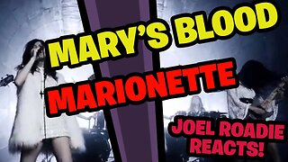 Mary's Blood / Marionette (MV/Full version) - Roadie Reacts