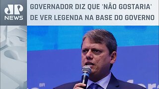 Tarcísio de Freitas diz ser contra possível apoio do Republicanos a Lula e avalia deixar o partido