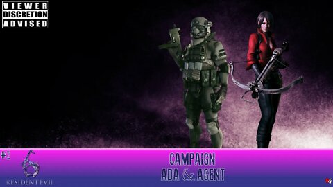 [RLS] Resident Evil 6: Campaign - Ada & Agent #2