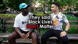 They told him Black Lives Don’t Matter #BLM #nyc #London #blacklivesmatter