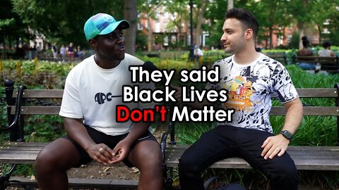 They told him Black Lives Don’t Matter #BLM #nyc #London #blacklivesmatter