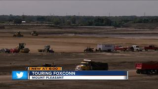 First look at the Foxconn construction in Racine County