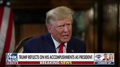 Trump describes what he's most proud of