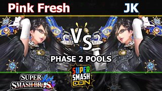 VGBC|Pink Fresh (Bayonetta) vs. Yatta Gaming|JK (Bayonetta) - Wii U Singles Phase 2 Pools - SSC2017