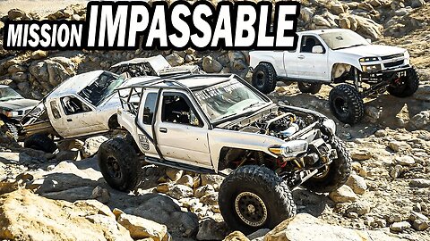 Solid Axle Tacoma leads INSANE trail ride. So DANGEROUS we turn back..