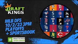 Dreams Top Picks MLB DFS Today PLAYOFFS 10/2/23 Daily Fantasy Sports Strategy DraftKings SPORTSBOOK