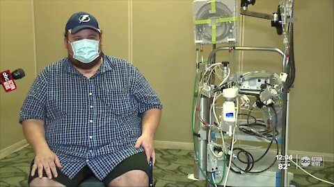 Pinellas County man meets doctors and nurses who saved him during battle with COVID-19