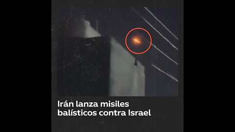 Irán lanza misiles balísticos contra Israel