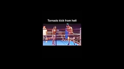 Greatest tornado kick in history