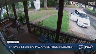 Package theft over the holidays