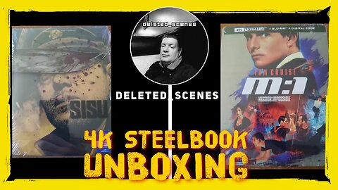 4K STEELBOOK UNBOXING - Sisu and Mission: Impossible
