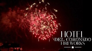 Hotel del Coronado del Beach Bash Fireworks: 4th of July 2019