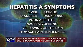 Hepatitis A found in one worker at Ann Arbor restaurant