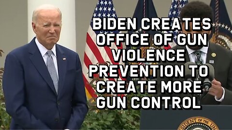 Biden Creates Office of Gun Violence Prevention
