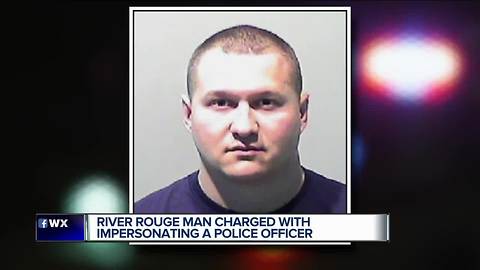 Wayne Co. man in fake cop controversy charged with impersonating police officer