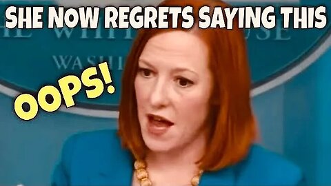 THIS DID NOT AGE WELL FOR JEN PSAKI