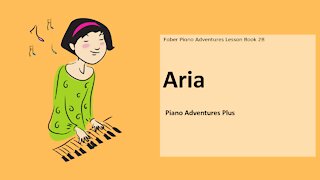 Piano Adventures Lesson Book 2B - Aria