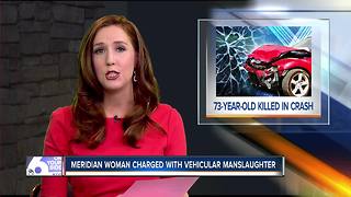 Meridian woman faces vehicular manslaughter