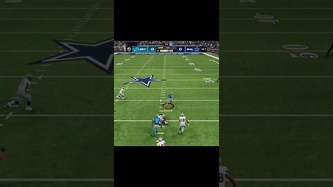 Swerving through traffic on the opening kick AGAIN! #MrKick6 #Madden24 #Shorts