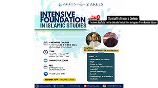 Hadith and Quranic Science - Dr Ali Shehata Arees Institute