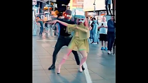 Back in Time Square - Vik x Miranda - Deforum Stable Diffusion - Hybrid Video