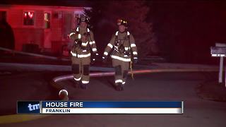 Chimney fire in Franklin