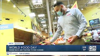 World Food Day: Giving back and fighting to end hunger