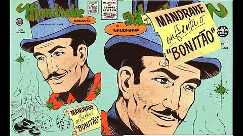 MANDRAKE 80 ENRENTA O BONITÃO #museudogibi #gibi #quadrinhos #comics #historieta