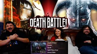 Skyrim VS Dark Souls (Dragonborn VS Chosen Undead) | DEATH BATTLE! - RENEGADES REACT