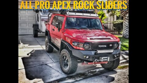 All Pro Apex Rock Sliders