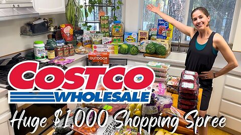 COSTCO HAUL to Restock My Large Family's Pantry | Healthy Food, Fun Snacks, New Clothes, and Books