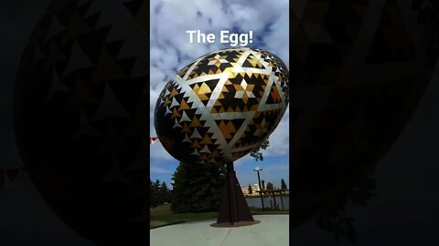 World's Largest Egg! First time tour of the EGG in Vegreville Alberta