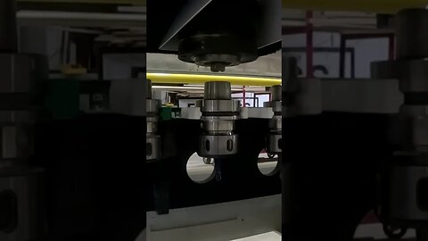 CNC Automatic Tool Changer in SloMo