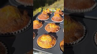 How to make Cake Mix Muffins #Shorts