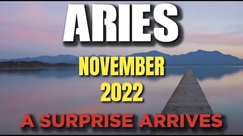 Aries ♈️ 😳 A SURPRISE ARRIVES 😳 Horoscope for Today NOVEMBER 2022 ♈️ Aries tarot November 2022 ♈️