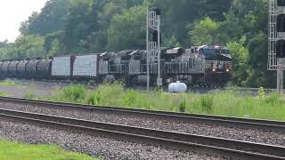 Norfolk Southern 310 Manifest Mixed Freight Train from Berea, Ohio July 5, 2021