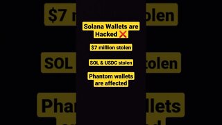 Solana Wallets Hacked 🤯