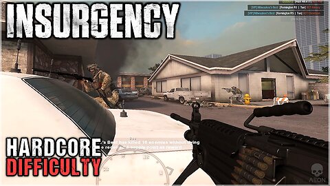 Heavy Gunner Operator Bullet Hell · INSURGENCY Hardcore Coop (Modded) · [FullHD 60ᶠᵖˢ] #insurgency