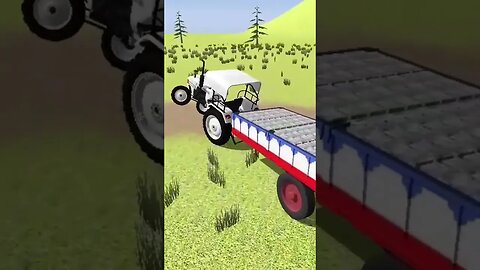 Tractor Accident 🚜 #shorts #ytshorts #eichertractor #trending