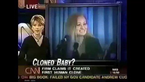 First officially human cloning in 2003!” John Walsh show
