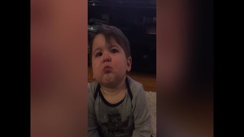 Baby gets Picky over what Mom can Sing to Him