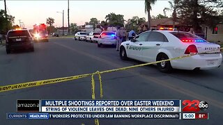 Multiple shootings reported over Easter weekend