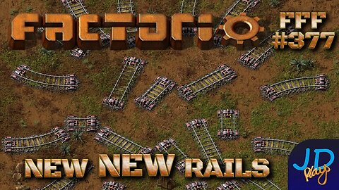 Factorio Friday Facts #377 ⚙️New new rails