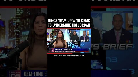 RINOs Team Up with Dems to Undermine Jim Jordan