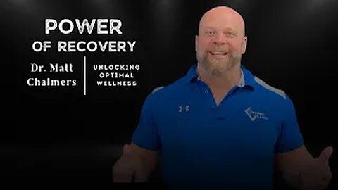 Dr Chalmers Path to Pro - It's all about recovery