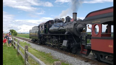 Bird-in-Hand Family Inn/Strasburg Railroad - Steam Train #89 and #475 - Lancaster, PA - July 2021