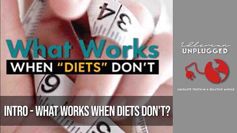 02: What Works When Diets Don't - Intro continued | Idleman Unplugged