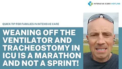 Weaning off the ventilator and tracheostomy in ICU is a marathon and not a sprint!