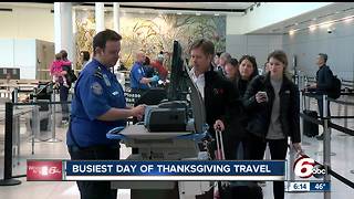 Friday before Thanksgiving is the busiest day for holiday travel at Indianapolis International Airport