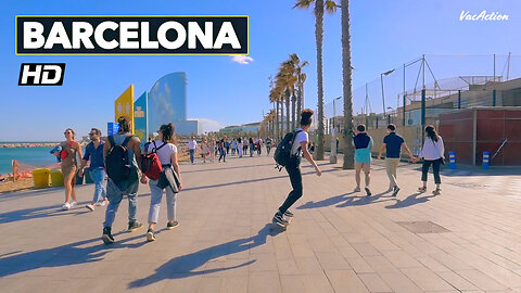 Ep.01 - Skate Tour of Barcelona on a Sunny Day